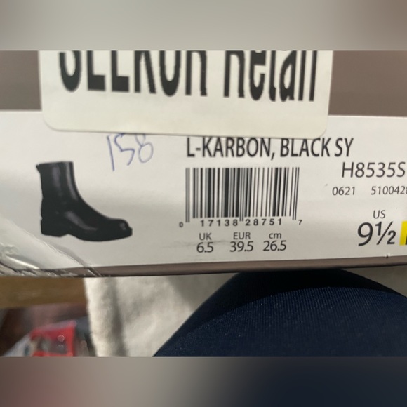 Franco Sarto Karbon Black Boots Sz 9.5 BNWB - Picture 5 of 5